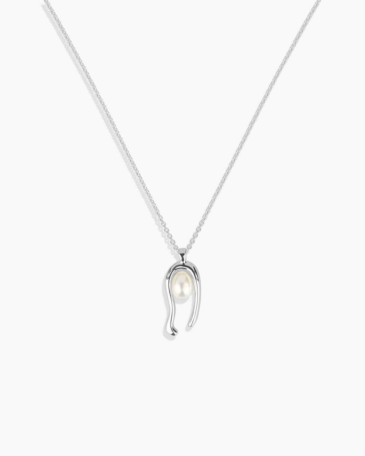 BATIA PEARL PENDANT - SILVER