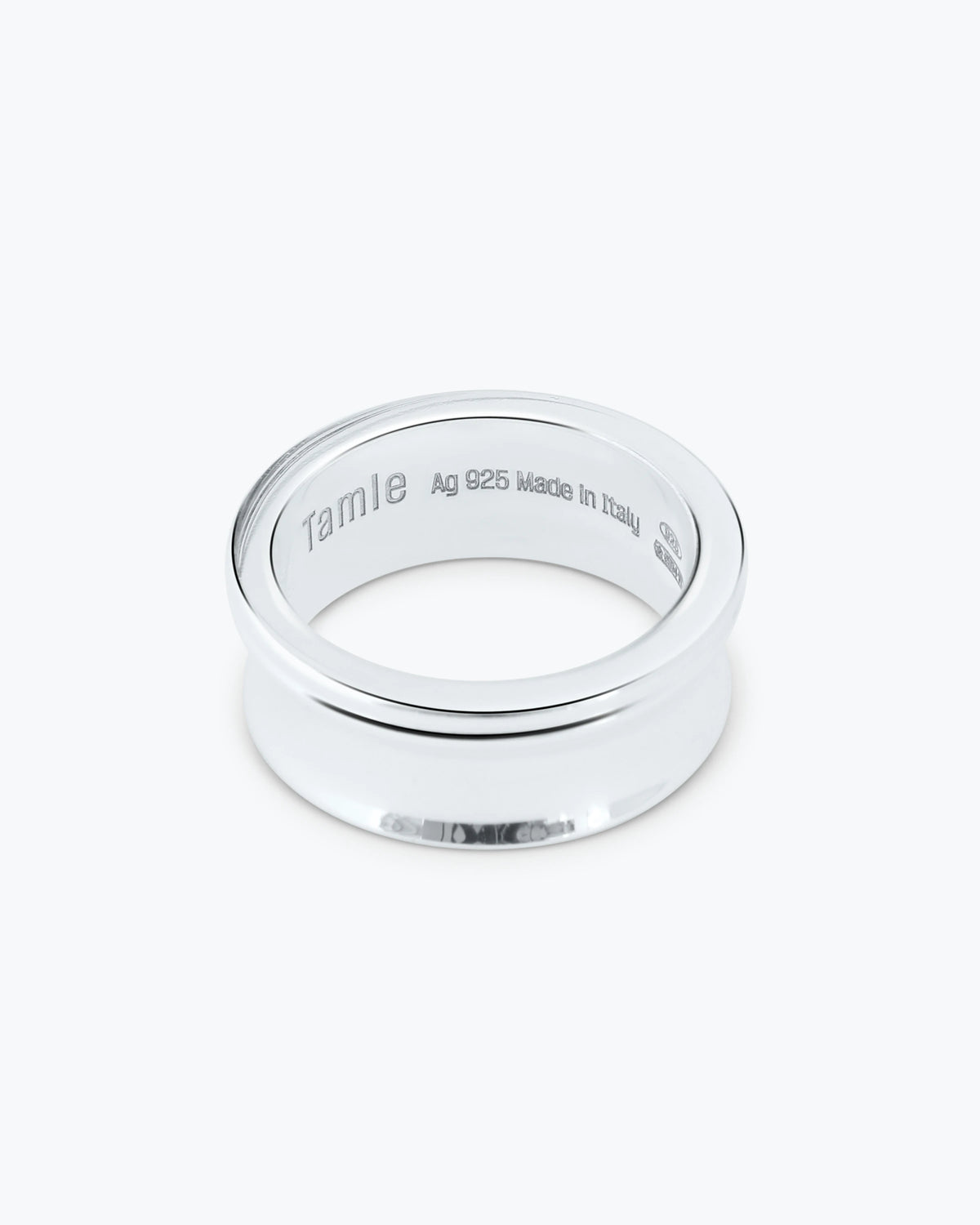 ARC RING - TRIPLE CURVE - SILVER
