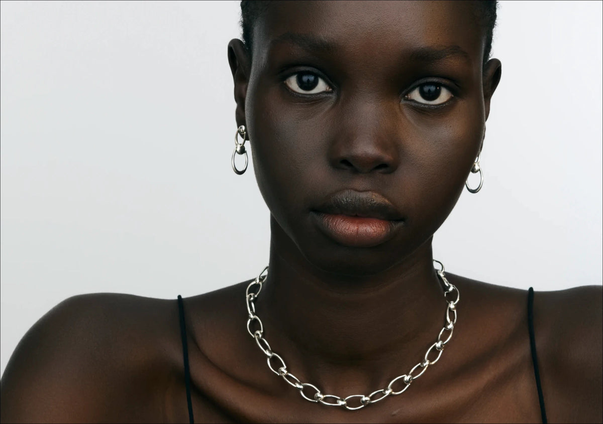ARC NECKLACE - SILVER