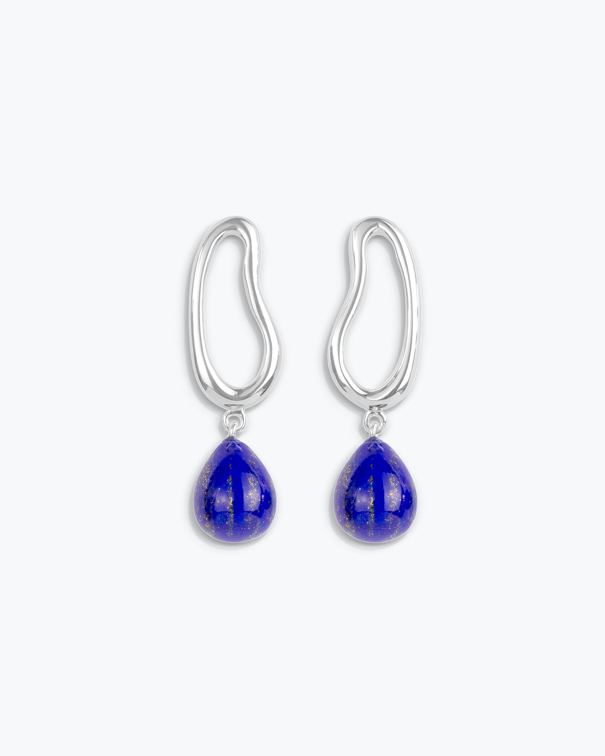 MILA EARRINGS - LAPIS - SAMPLES