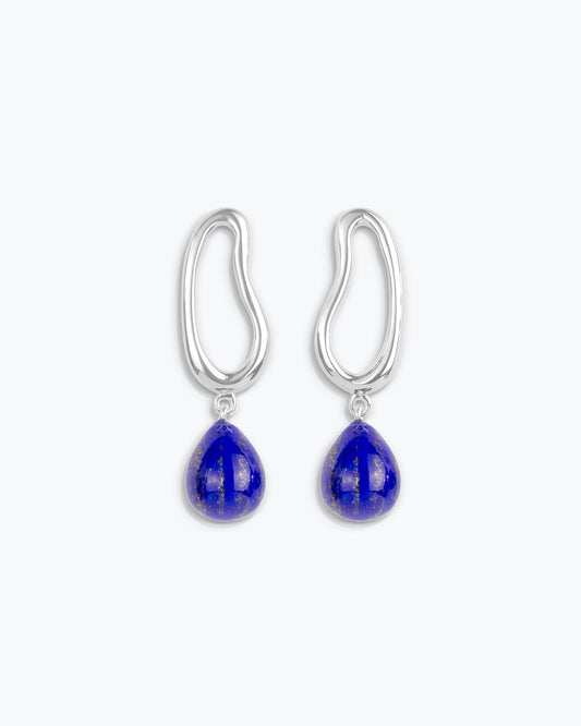 MILA EARRINGS - LAPIS - SAMPLES
