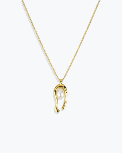 BATIA PEARL PENDANT - SILVER