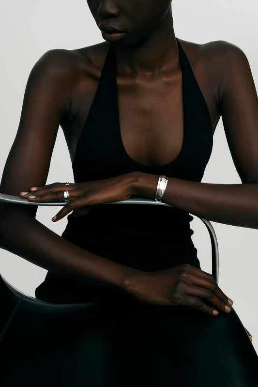 ARC CUFF - SILVER